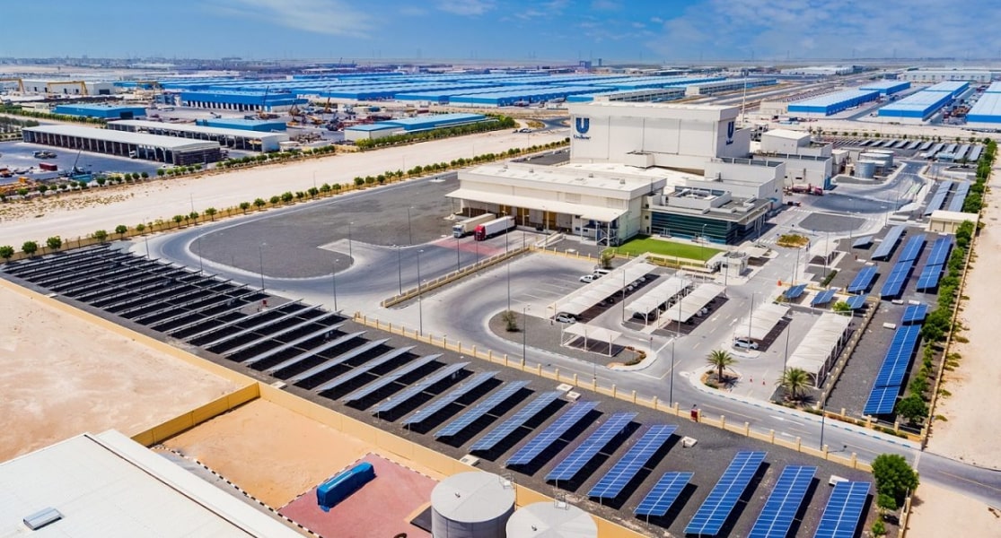 Geography and Architecture of Dubai Industrial Park